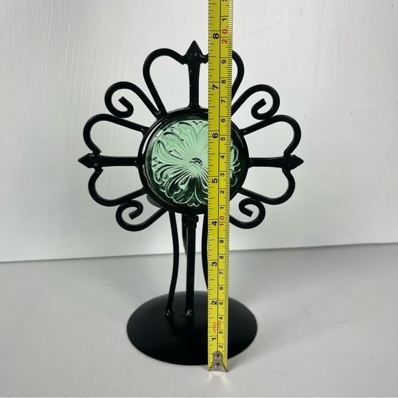 Metal and Glass Candle Holder - Picture 15 of 16